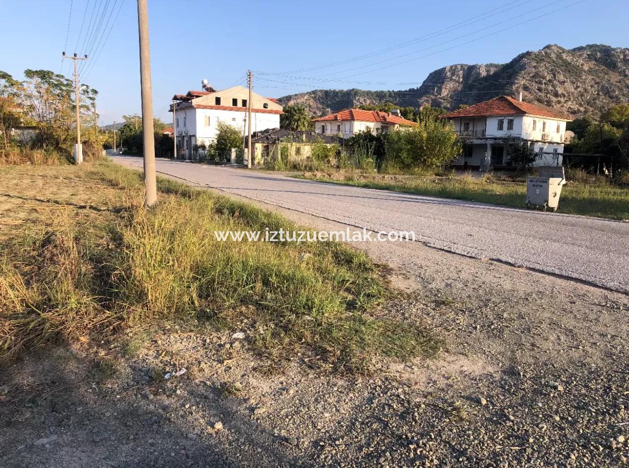 700M2 Eckgrundstück Zum Verkauf In Dalyan