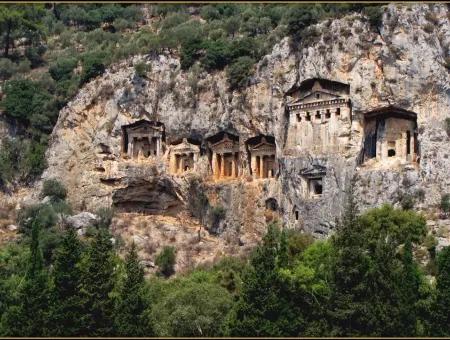 Maras Dalyan Villa Zum Verkauf-Grundstück Zum Verkauf Mit Blick Auf Die Königlichen Gräber 1026M2