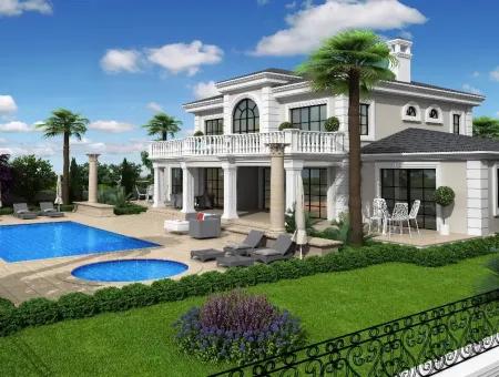 Zeytinalan 6800M2 Grundstück Mit Seeblick Luxus-Villa Zum Verkauf In Koycegiz, Villa Zum Verkauf In Voll Zeytinalani