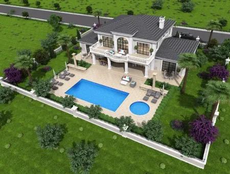 Zeytinalan 6800M2 Grundstück Mit Seeblick Luxus-Villa Zum Verkauf In Koycegiz, Villa Zum Verkauf In Voll Zeytinalani