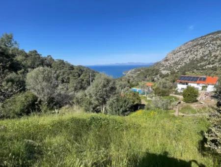 Dorfhaus Zum Verkauf Auf 4.400M2 Grundstück Mit Vollem Meerblick In Gökbel