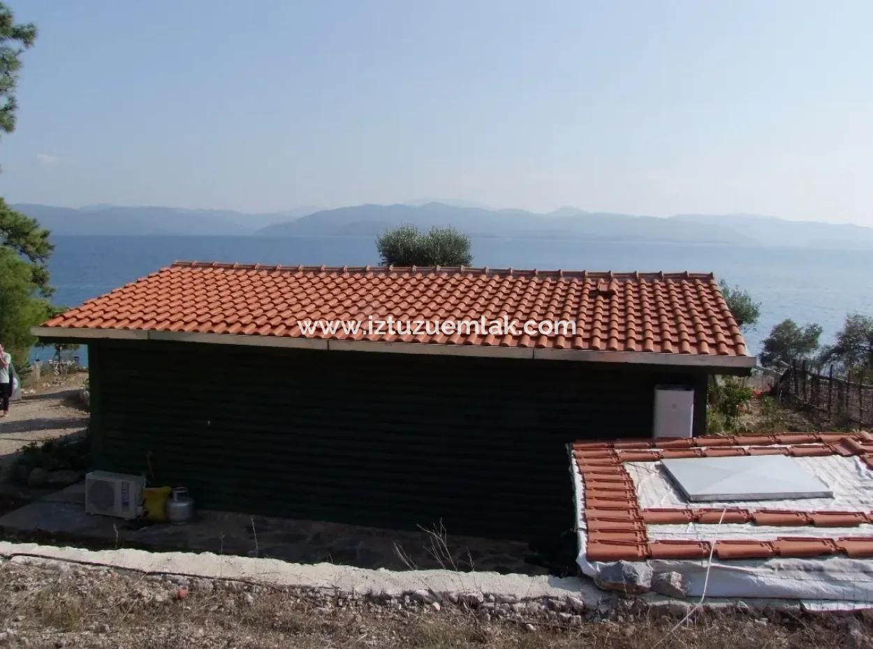 Beachfront Bungalow For Sale In Akbuk By The Sea In A Plot Of 800M2 Villa For Sale Turnalı