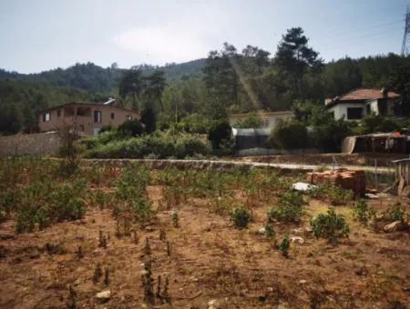 1245M2  Land For Sale In Marmaris Çamlı