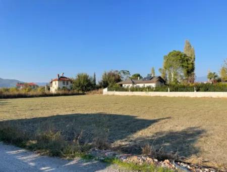 4 Parcels Side By Side Close To The Center In Dalyan 2140M2 Land For Sale