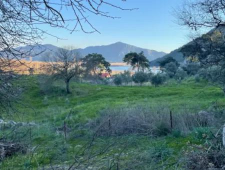 Çandır'sa Land For Sale With Sea And Lake View 545M2