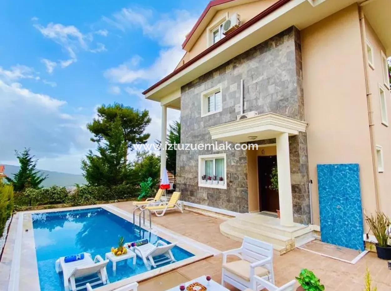 Fethiye Ovacık'ta 4+1 Satılık Villa