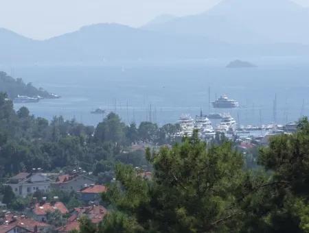 Göcekde Satılık Arsa Fethiye Göcekde 2017M2 Full Deniz Manzaralı Satılık Arsa