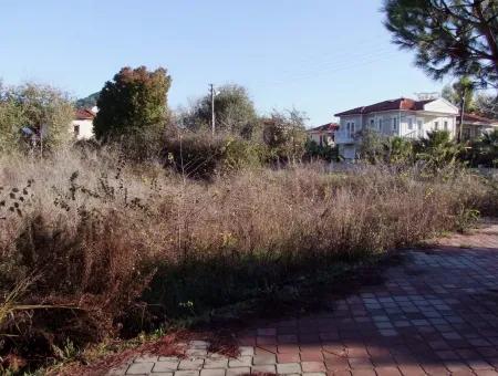 Dalyan Gülpınarda Satılık Arsa Dalyan Satılık 1006M2 Köşebaşında Satılık Arsa