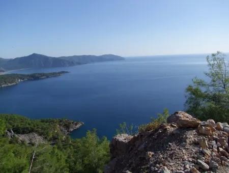 Ekincik Çandır Arasın'da Deniz Manzaralı Kelepir Emlak Satılık Arsa